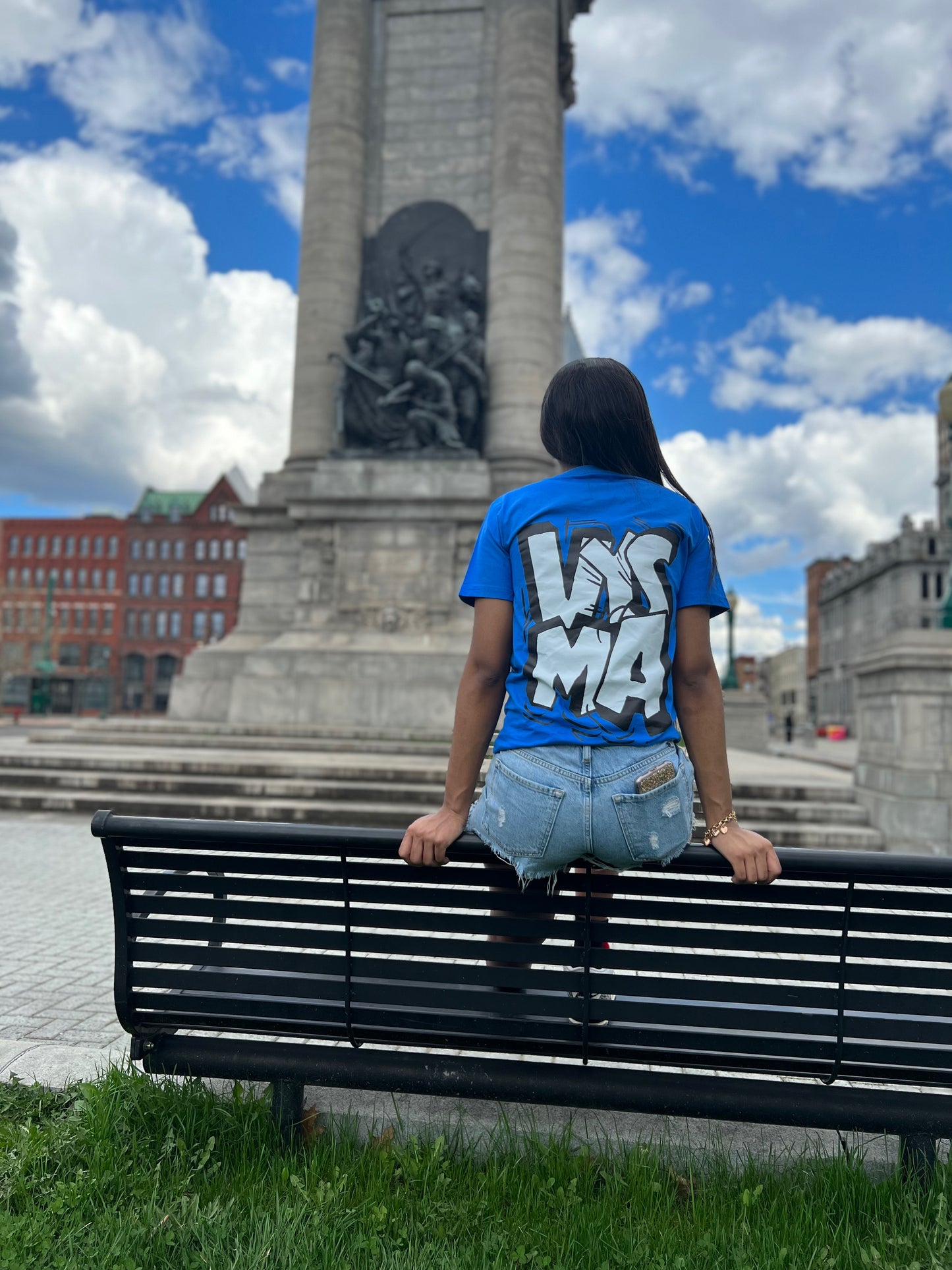 VY Cartoon Tee - Blue